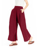 Melansay Casual Cotton Linen Harem Pants Loose Long Palazzo Wide Leg Trousers