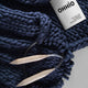 Chunky Knit Blanket Merino Wool Yarn Handmade Giant Throw For Bedroom Chair Sofa Home Decor