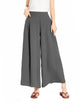 Melansay Casual Cotton Linen Harem Pants Loose Long Palazzo Wide Leg Trousers