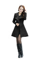 Melansay Women's Winter Princess Wool Wrap Coat Jacket