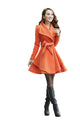 Melansay Women's Winter Princess Wool Wrap Coat Jacket