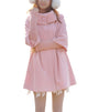 MELANSAY Women's Princess Wool Winter Coat With Detachable Knit Sleeves