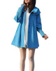 MELANSAY Women's Princess Wool Winter Coat With Detachable Knit Sleeves