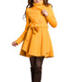 Melansay Women's Winter Princess Wool Wrap Coat Jacket