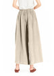 Melansay Casual Cotton Linen Harem Pants Loose Long Palazzo Wide Leg Trousers