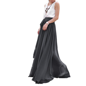 Dark Gray full length skirt