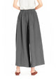 Melansay Casual Cotton Linen Harem Pants Loose Long Palazzo Wide Leg Trousers
