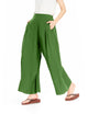Melansay Casual Cotton Linen Harem Pants Loose Long Palazzo Wide Leg Trousers