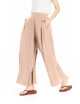 Melansay Casual Cotton Linen Harem Pants Loose Long Palazzo Wide Leg Trousers