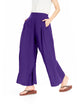 Melansay Casual Cotton Linen Harem Pants Loose Long Palazzo Wide Leg Trousers