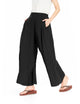 Melansay Casual Cotton Linen Harem Pants Loose Long Palazzo Wide Leg Trousers