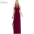 Chiffon Long Bridesmaid Dresses 2019 Sleeveless Burgundy Wedding Party Dresses robe demoiselle d'honneur