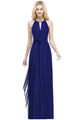 Chiffon Long Bridesmaid Dresses 2019 Sleeveless Burgundy Wedding Party Dresses robe demoiselle d'honneur