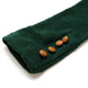 Black/Green Women Long Sleeve Knitted Autumn Winter Dress With Belt