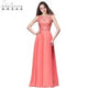 Chiffon Long Bridesmaid Dresses 2019 Sleeveless Burgundy Wedding Party Dresses robe demoiselle d'honneur