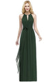 Chiffon Long Bridesmaid Dresses 2019 Sleeveless Burgundy Wedding Party Dresses robe demoiselle d'honneur