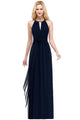 Chiffon Long Bridesmaid Dresses 2019 Sleeveless Burgundy Wedding Party Dresses robe demoiselle d'honneur
