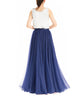 Women's Wedding Party Floor Length Tutu Tulle Skirt High Waist Long Maxi Skirt Customize