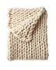 Chunky Knit Blanket Merino Wool Yarn Handmade Giant Throw For Bedroom Chair Sofa Home Decor