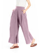 Melansay Casual Cotton Linen Harem Pants Loose Long Palazzo Wide Leg Trousers
