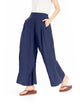Melansay Casual Cotton Linen Harem Pants Loose Long Palazzo Wide Leg Trousers