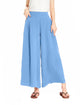 Melansay Casual Cotton Linen Harem Pants Loose Long Palazzo Wide Leg Trousers