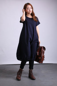 Comfortable Linen plus size dress for women