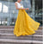 High Waist Maxi Skirt Chiffon Silk Skirts Beautiful Bow Tie Elastic Waist Summer Skirt Floor Length Long Skirt Bridesmaid Dress (037), #62