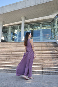 Chiffon Casual Long Dress Daily Maxi Event Dress (106), #70
