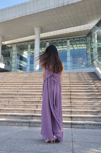 Chiffon Casual Long Dress Daily Maxi Event Dress (106), #70