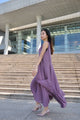 Flowy Chiffon Loose Dress Day Dress Irregular Summer Long Vest Dress (117), #70
